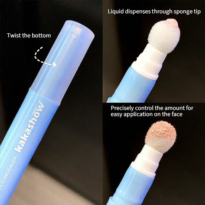 2-in-1 Concealer Pen – Easy Under Eye & Blemish Coverage Makeup Tool