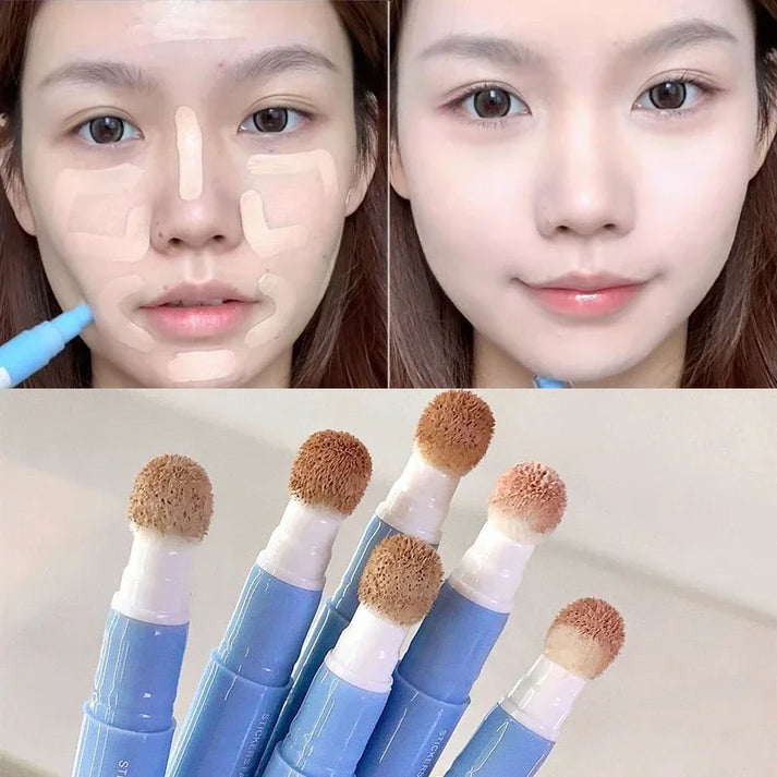 2-in-1 Concealer Pen – Easy Under Eye & Blemish Coverage Makeup Tool