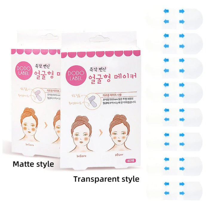 40pcs Invisible Face Lifting Tapes