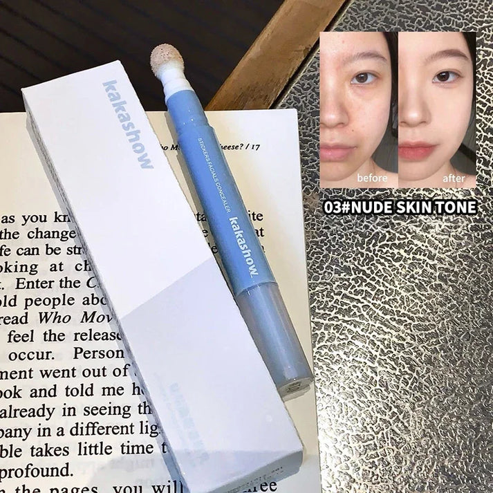 2-in-1 Concealer Pen – Easy Under Eye & Blemish Coverage Makeup Tool